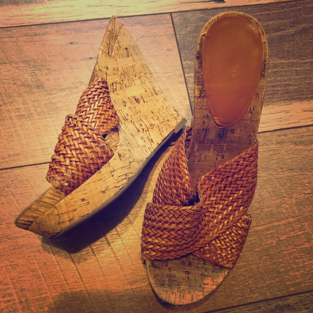 Tan wedges